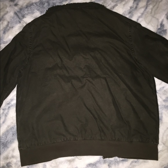 Mossimo Supply🌲 Army Green Zip Up Jacket - Picture 3 of 3